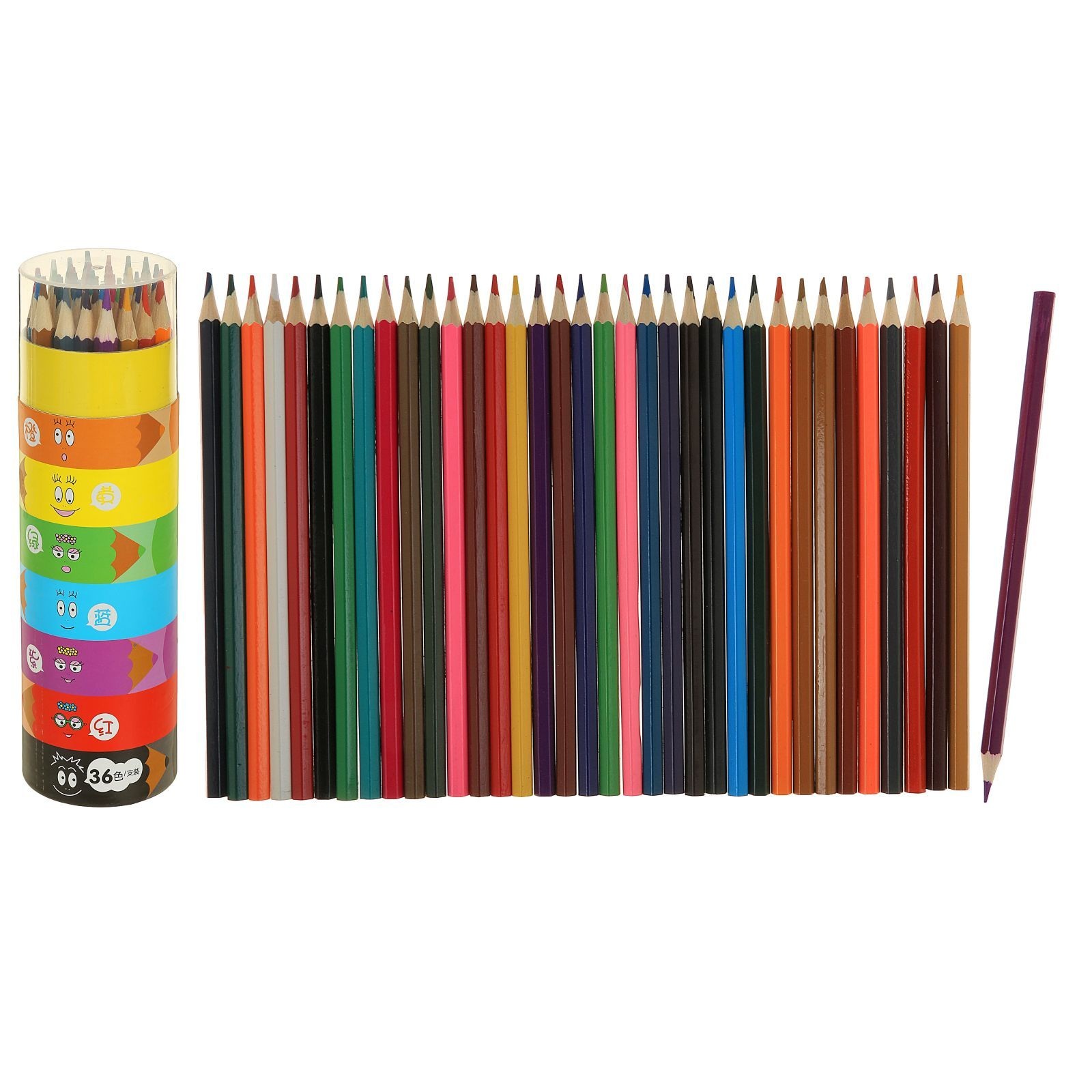 Пачка бумаги дороже набора карандашей на 36. Набор цветных карандашей в тубусе. Карандаши пластиковые 36 цветов. Цветные карандаши трёхгранные 36 цветов. Карандаши Kores в тубусе.