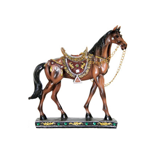 Статуэтку лошадки разукрасить. Статуэтка "арабская украшенная лошадь". Украшения лошадей времён Герея. Комнатная лошадь 18 век тренажер.