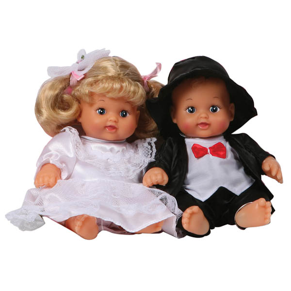 Пупс 2. Две куклы. Куклы жених и невеста. Набор кукол жених и невеста. Набор из двух кукол.