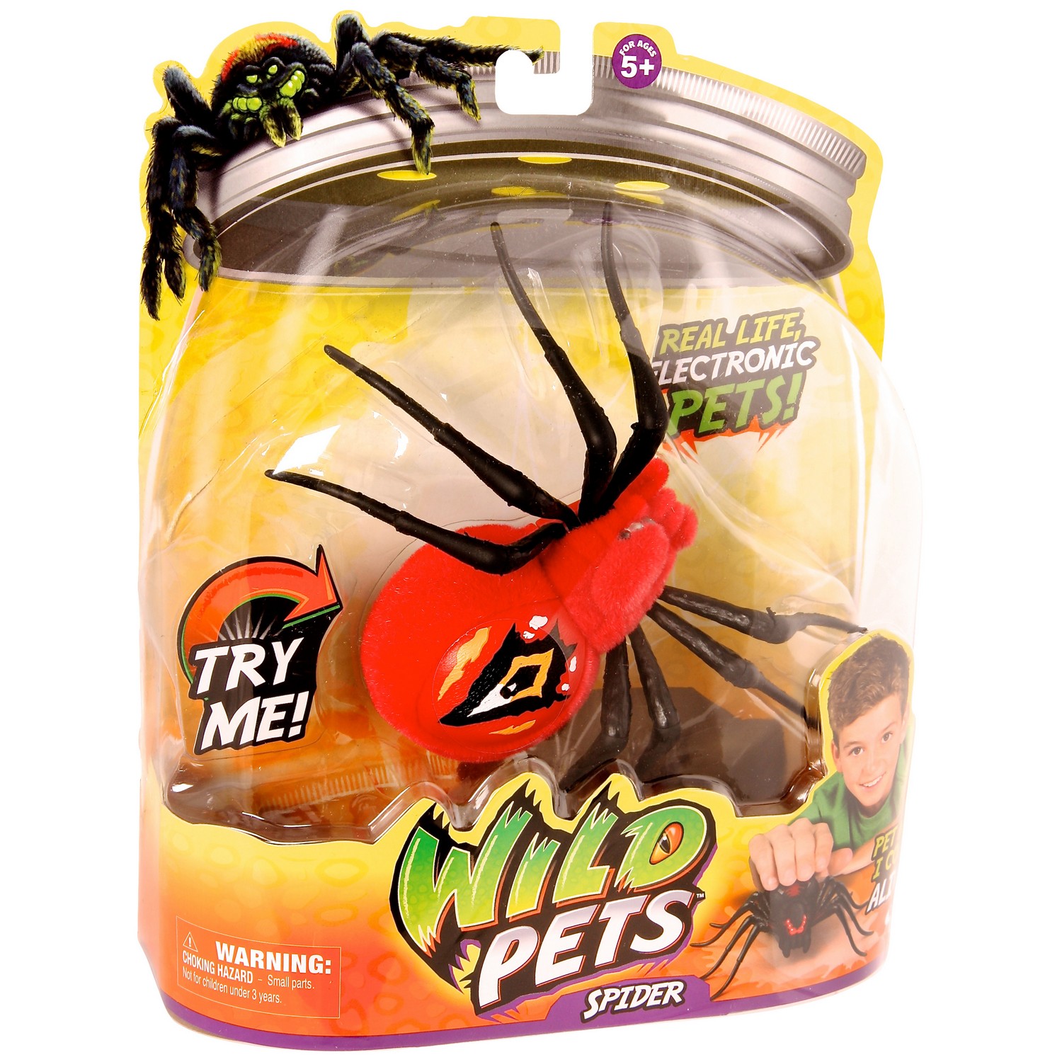Good wild pets. Интерактивный паук Wild Pets. Интерактивная игрушка робот Moose Wild Pets Spider паук 29001. Moose Wild Pets паук. Wild Pets 29001-3.