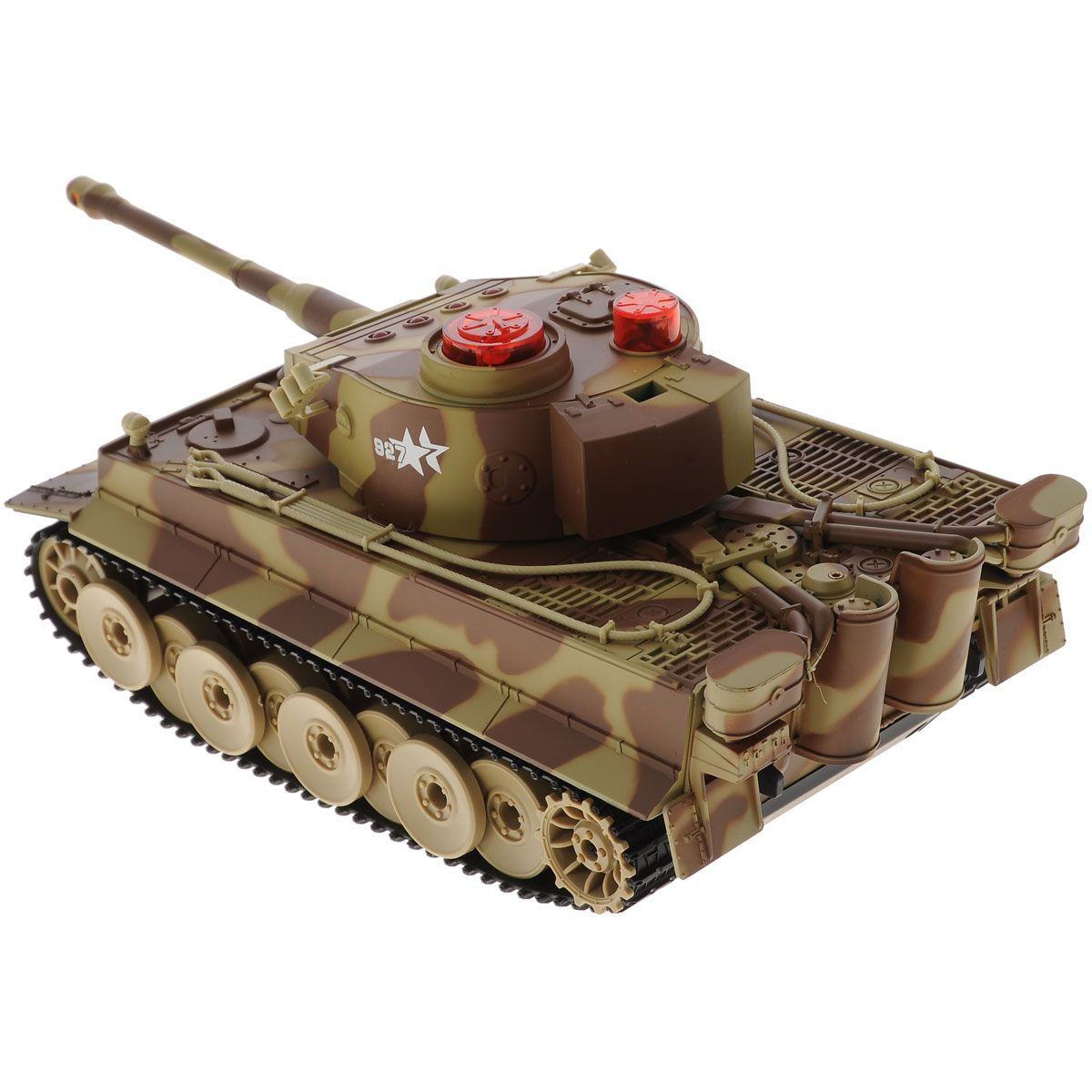 Купить танк недорого. Радиоуправляемый танк ABTOYS тигр (свет, звук) - c-00058(518). Игрушка танк. Танк на радиоуправлении. Игрушка танк со звуком.